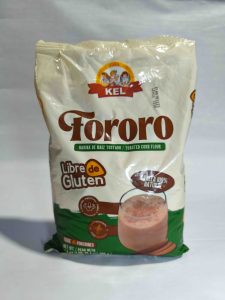 fororo kel (harina de maíz tostado 900g)